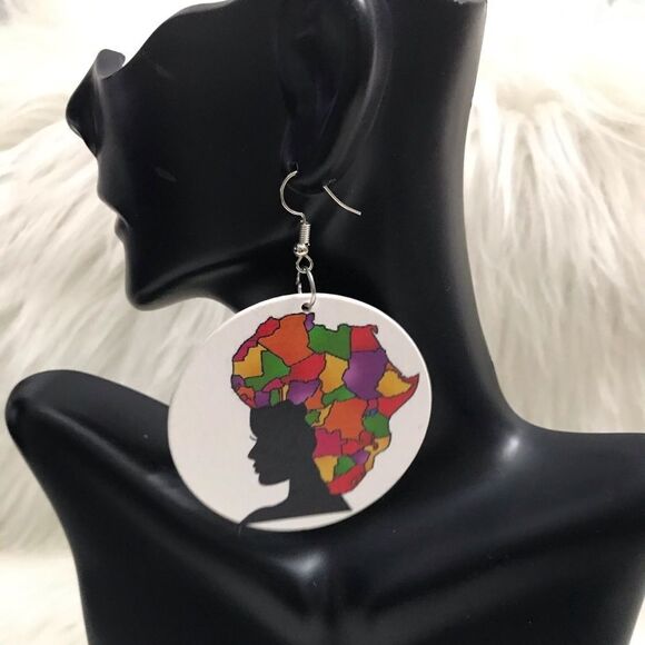 Afrocentric Earrings   - Picture 1 of 2